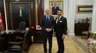 Başkan Yüzügülü, Bakan Soylu ile Sivrihisar'daki projeler hakkında fikir alışverişinde bulundu