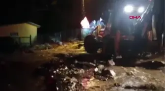 ÇAMLIYAYLA'DA SAĞANAK YAĞIŞ OLUMSUZ ETKİLEDİ