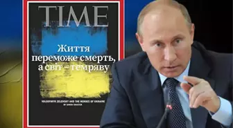 Dünyaca ünlü Time dergisinden Putin'i çıldırtacak Ukrayna kapağı: Aydınlık karanlığa galip gelecek