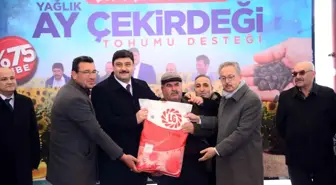 Son dakika haber! Kahramankazan Belediyesinden çiftçilere yağlık ayçiçeği tohumu desteği