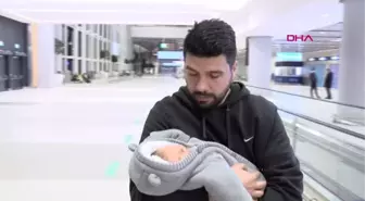 Son dakika haberi: SAVAŞTAN 3 SAAT ÖNCE DOĞAN TÜRK BEBEĞİ EMİLİA, AİLESİYLE İSTANBUL'DA