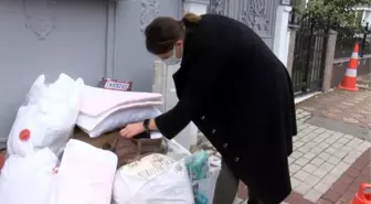 UKRAYNA İSTANBUL BAŞKONSOLOSLUĞU'NDA YARDIMLAR TOPLANIYOR