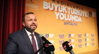 Son dakika haberi... AK Parti Antalya İl Başkanı Taş: 'Kadınlarımızın desteğiyle 2023 seçimini kazanacağız'