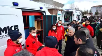 Kırşehir'de deprem tahliye tatbikatı yapıldı