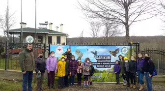 Öğrenciler yaban hayatını yerinde inceledi