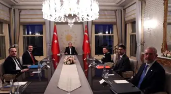 TVF Yönetim Kurulu Toplantısı, Cumhurbaşkanı Erdoğan'ın başkanlığında yapıldı