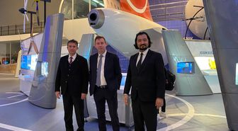 Airbus Türkiye Başkanı Simon Ward, GUHEM'i ziyaret etti