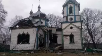 Jitomir'in bir köyündeki 150 yıllık kilise tahrip oldu