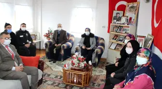 Son dakika haberi... Kaymakam Özay'dan, şehit ailesine ziyaret