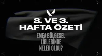 EMEA VALORANT 2. ve 3. hafta özeti: Bölgesel liglerde neler oldu?