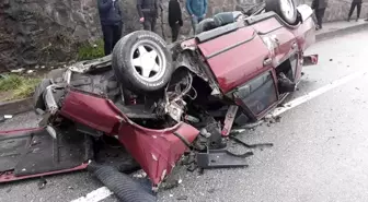 Trabzon'da trafik kazası: 1 ölü