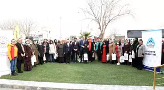 Vali Erin ve Eşi Gülhan Erin kadınlarla bir araya geldi