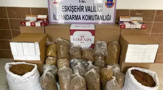 Eskişehir'de baharat dükkanına kaçak sigara operasyonu