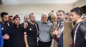 Başkan Şerifoğulları, Elazığspor'u Kahta'da yalnız bırakmadı