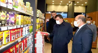 Belediye Başkanı Gürkan, Esenlik Süpermarketleri ziyaret etti