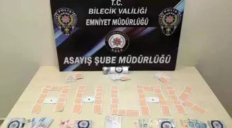 Bilecik'te kumar baskınında 9 kişiye 16 bin 371 lira ceza