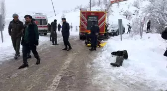 Konya'da otomobil dereye uçtu: 1 ölü, 1 yaralı