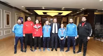 Madalyalı Sporculardan Başkan Ertuğrul Çetin'e ziyaret