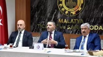 Malatya TSO'da hafriyatçı ve iş makinecilerin sorunları konuşuldu