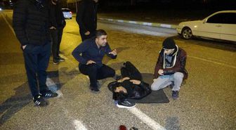 Otomobil ile motosiklet çarpıştı: 1 yaralı