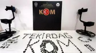 Otomobilde Roma dönemine ait 350 tarihi eser ele geçirildi