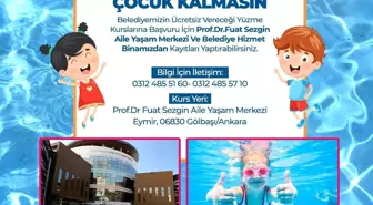 Gölbaşı'nın çocukları maviye kulaç atacak