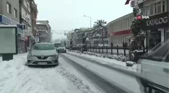 Nevşehir'de kar yağışı ulaşımda aksamalara neden oluyor