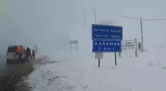 Sertavul Geçidi ulaşıma kapandı