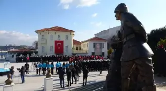 ÇANAKKALE DENİZ ZAFERİ'NİN 107'NCI YIL DÖNÜMÜ ETKİNLİKLERİ BAŞLADI; KUTSAL EMANETLER YOLA ÇIKTI