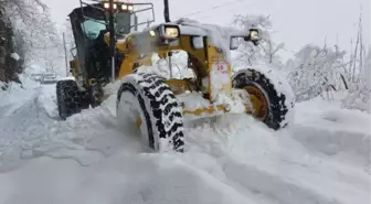 KARADENİZ'DE, 9 İLDE BİN 777 KÖY VE MAHALLE YOLU KARDAN KAPANDI