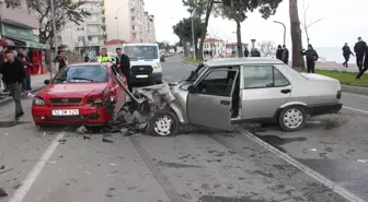 Son dakika gündem: Trafik kazasında 2 kişi yaralandı