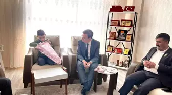 Şehidin oğluna doğum günü sürprizi