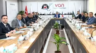 Van OSB'de müteşebbis heyeti toplantısı