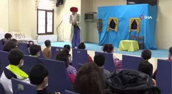 Diyabetli çocuklar Nasreddin Hoca ile eğlenip el becerisi kursuyla öğrendi