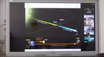 Ortaokul öğrencileri NASA'da çalışan Türk bilim insanı Yıldız ile görüştü