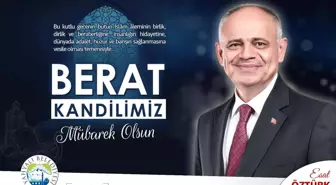 Başkan Öztürk: 'Berat gecesi muhasebe yaparak, tefekkür etmeliyiz'