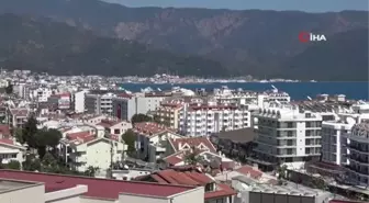 Marmaris'te deniz çekildi, olta balıkçıları balıksız kaldı