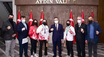 Vali Aksoy, 'Aydın'ın Demir Yumrukları' ağırladı