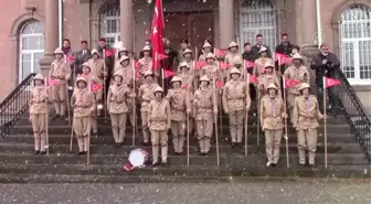 BALIKESİR - Balıkesir Lisesinin şehit izcileri temsili uğurlama töreniyle anıldı