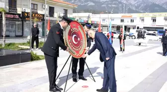 Kemer'de Çanakkale Zaferi törenle kutlandı