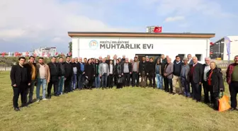 Mezitli'de muhtarlık evi açıldı