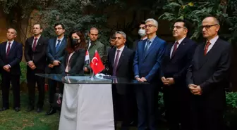 Türkiye'nin Kahire Büyükelçiliği, Çanakkale şehitlerini anma töreni düzenledi