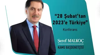 Şeref Malkoç Eskişehir'e geliyor