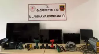 Gaziantep'te bir evden televizyon ve altın çalan zanlı tutuklandı