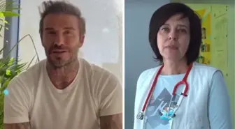 David Beckham, 71 milyon takipçili Instagram hesabını Ukraynalı doktora verdi