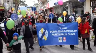 Osmaniye'de 'Down Sendromlular Günü' farkındalık yürüyüşü