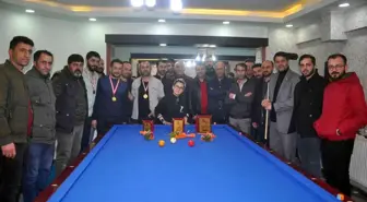 Yüksekova'da bilardo turnuvası