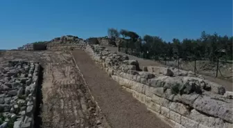 BODRUM'DA 2 BİN 400 YIL ÖNCE İNŞA EDİLEN SUR DUVARLARI TURİZME KAZANDIRILACAK --