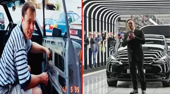 Avrupa'daki ilk Tesla fabrikasını açan Elon Musk'ın yıllar önce çektirdiği fotoğraf nereden nereye dedirtti