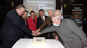 Gölbaşı Belediyesi 57'nci yaşını kutladı